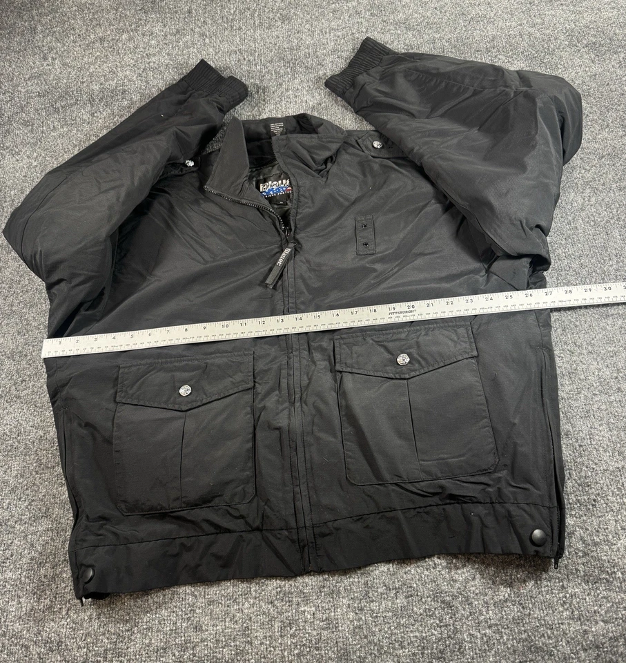 Blauer Men's B.Dry 3-Season Jacket Men's Size Extra Large Black Bomber Jacket - Image 4 of 4