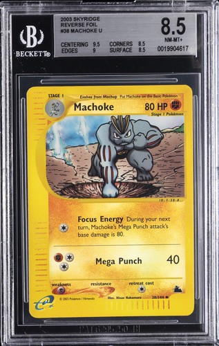 Machoke graded BGS 8.5 for sale on eBay