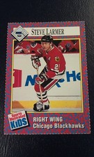 Steve Larmer #254 Chicago Blackhawks NHL Sports Illustrated for Kids SI For Kids