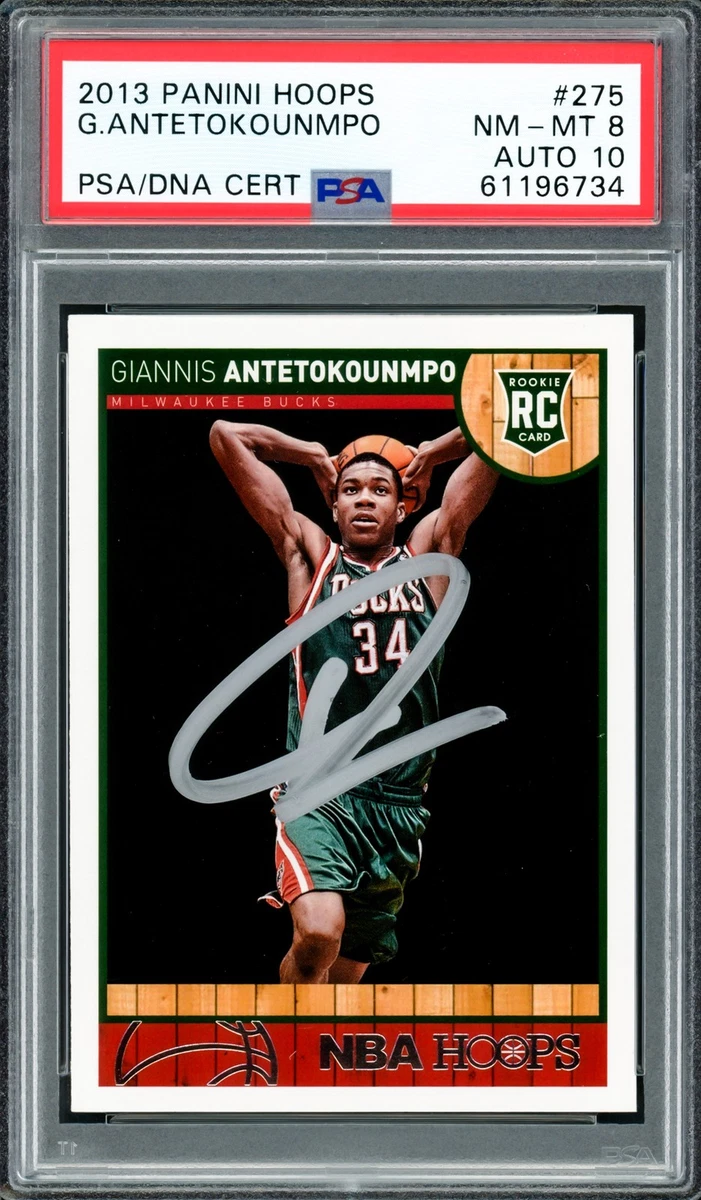 Giannis Antetokounmpo 10 Graded Basketball Rookie Sports Trading