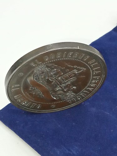 Medalla Argentina por la Exposición Interprovincial Mendoza 1885 - Imagen 4 de 17