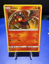 Litten SM23 Black Star Promo Holo SM MP