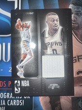 2024-25 Panini Silhouette Keldon Johnson NBA Relics Jersey San Antonio Spurs