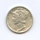 1942-P Mercury Dime — photo from another recent sale
