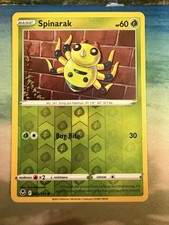 Spinarak 003/195 Silver Tempest - Reverse Holo -  Common - Pokémon TCG NM