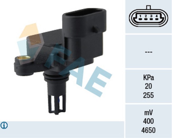 Sensor Saugrohrdruck FAE 15110 FüR Insignia G09 GT Opel Sports Tourer M07 G67-image