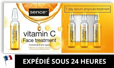 Sence Vitamin C Serum Ampullen Intensive Gesichtspflege Anti-Aging 7x2ml