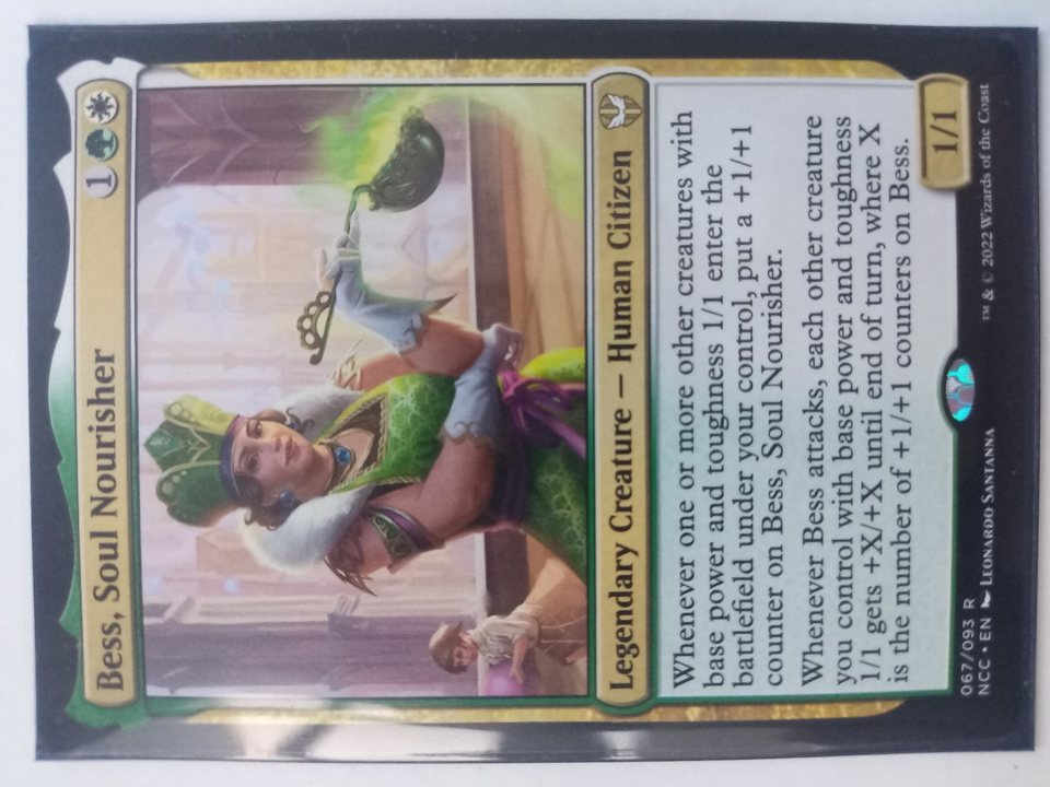 Bess Soul Nourisher Magic The Gathering Rare New Capenna Commander