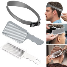 Hair Comb Kit Flat Top Hair Cutting Fading Stying Fade Comb Men Fade Brush Salon