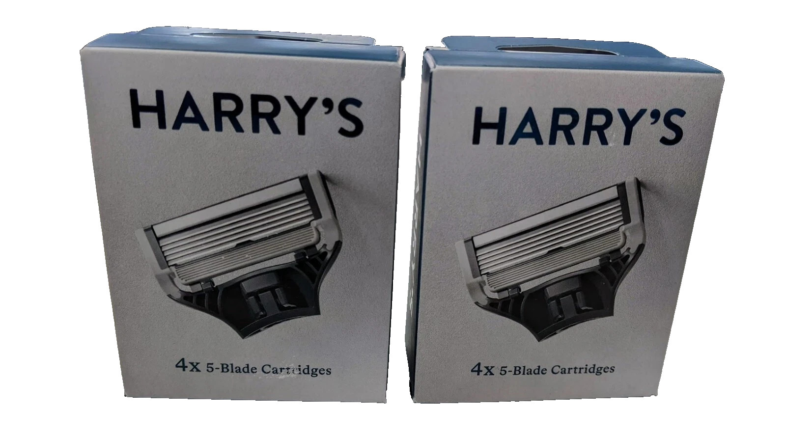 LOT OF 2  - New & Genuine! Harry's Men's Razor Blades 5 Blade Cartridges Refills