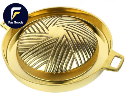 Cozinest Mookata Brass Grill Pan Thai Korean Japanese Style BBQ Grill Steak H...