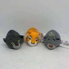 Disney Jungle Book Tsum Tsum Plush Mini Lot of 3 Shere Khan Baloo Bagheera