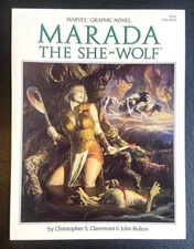 Marada the She-Wolf: Marvel Graphic Novel #21 John Bolton Art 1985 NM/M !!!