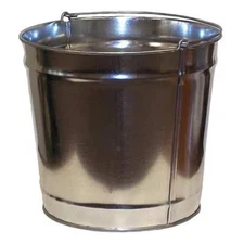 Justrite 26802 Cigarette Receptacle,4 Gal.,Silver