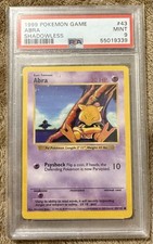 25+ Abra 043/102 Base Set (Shadowless) Regular for sale | Updated