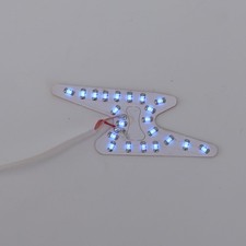 ｀Adjustable Flashing Modes LED Face Sticker Lights For Party Events