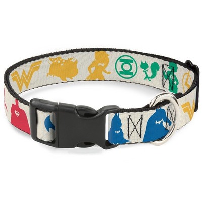 Plastic Clip Collar DC League of Super-Pets Superhero with Pets and  (US IMPORT)