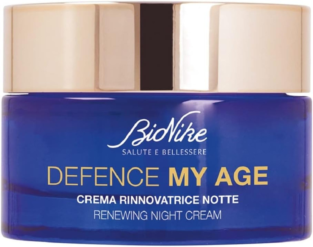 BioNike Defence My Age Crema Notte Rinnovatrice 50ml | Anti-Age Burro Karitè