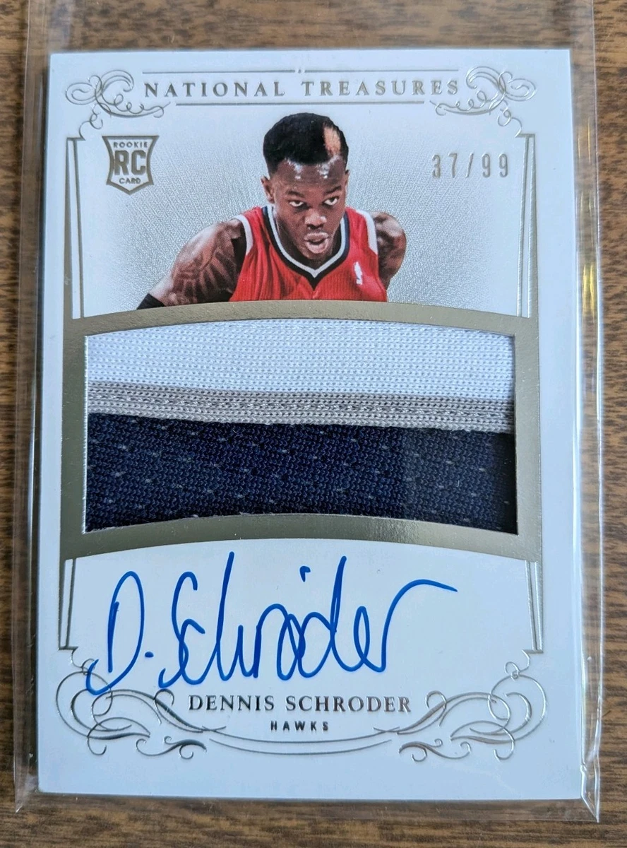 Dennis Schroder Serial Numbered Basketball Sports Trading Card