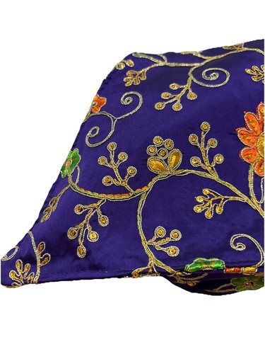 Kabuki Tri Fi Mütze / Cap Floral Vintage Style mit Verzierungen & Quasten - Bild 4 von 14