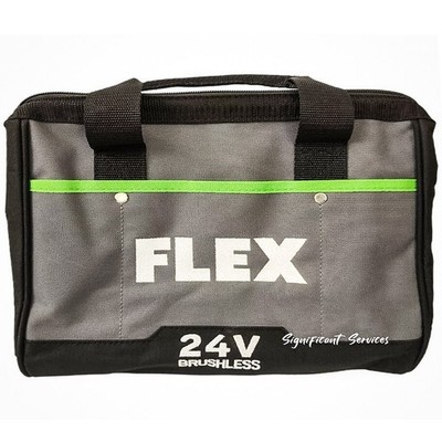 FLEX 24V Brushless Drill/Driver Tool Bag Approximately 18 x 12 x 9  Medium