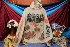 Naruto Men's/Women's Rare Shippuden Collection 2002 Hoodie Sweatshirt Size Large