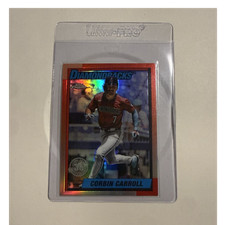 2025 Topps Chrome Update Corbin Carroll 1990 Topps Baseball Insert #90CU-12