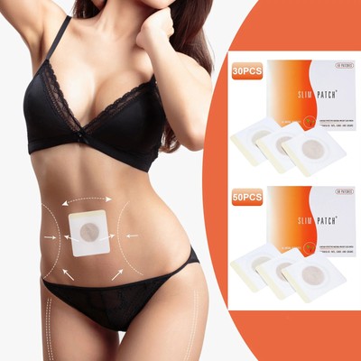 30/50pcs Slimming Patch Big Belly Patch Product Navel Detox Slim Patch AU