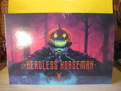 2022 Four Horseman Figura Obscura 6'' Headless Horseman Deluxe Figure Set New MIP