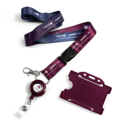 Qatar A350 XWB Dye Sublimation Schlüsselband