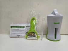 Handheld Spiralizer Slicer Julienne Vegetable Noodle Maker with Brush & Peeler