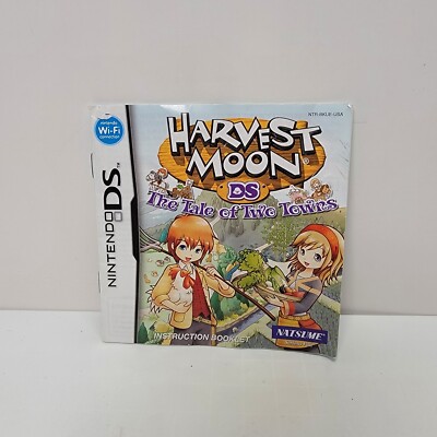 Harvest Moon DS The Tale Of Two Towns Nintendo DS Manual Only