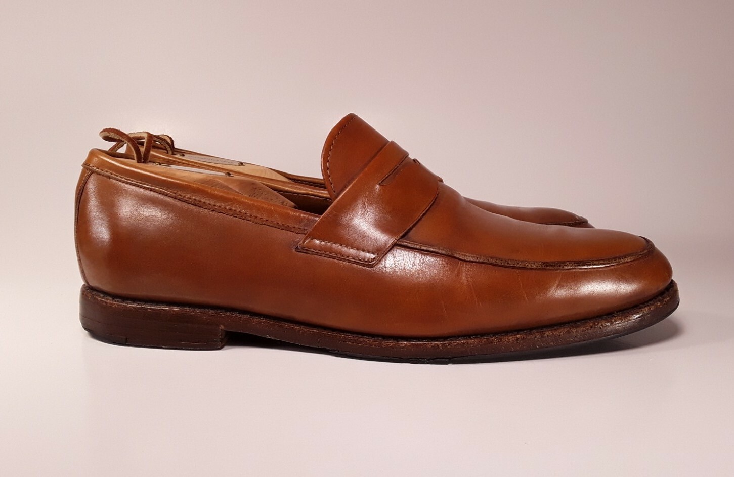 Brooks Brothers Brown Leather Penny 