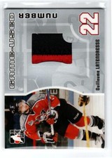 2005-06 ITG Heroes and Prospects Numbers #GUN28 Guillaume Latendresse *#/30
