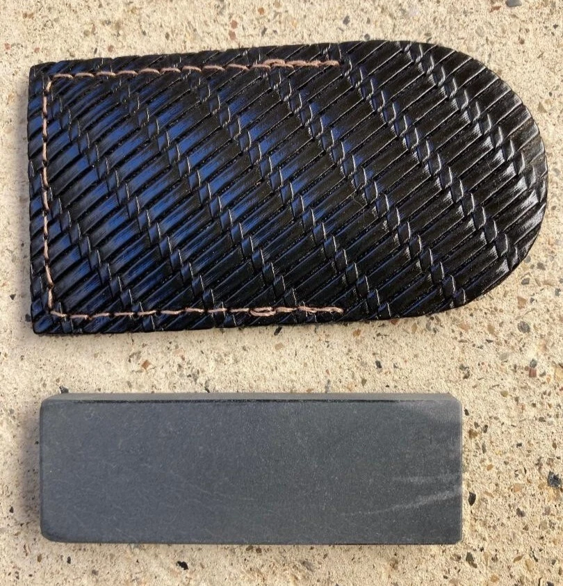 Surgical Black Arkansas (X-Fine) Knife Sharpening Stone 3 X 1 X 3/8 - NEW