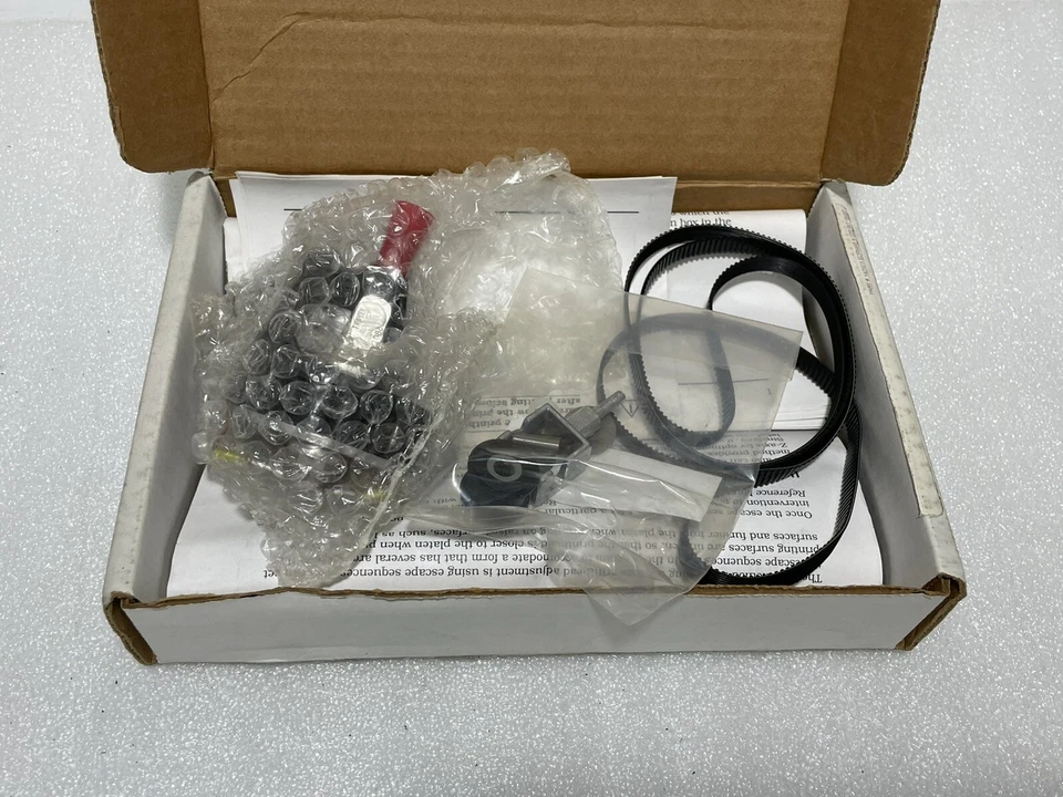 TI Texas Instruments Printhead, Belt with Pulley & Yoke for 8920/8930 ~ Genicom - Image 2 of 4