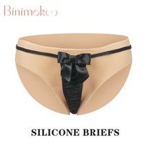 Silicone Brief Fake Vagina Panty Realistic Panties Underwear Shapewear Cosplay