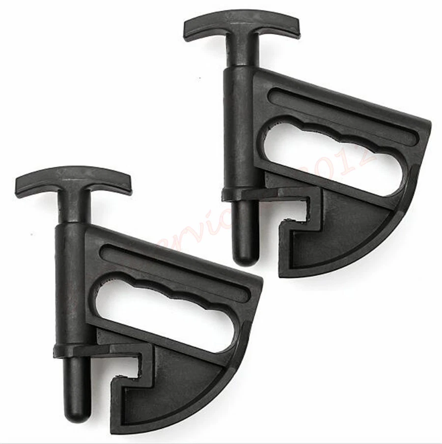 2 Pcs Universal Nylon Car Tire Exchanger Bead Clamp Rim Pry Wheel Changing Tools - Image 3 of 4