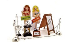 Kinsfun Car Show Trophy Set Accessories Garag...
