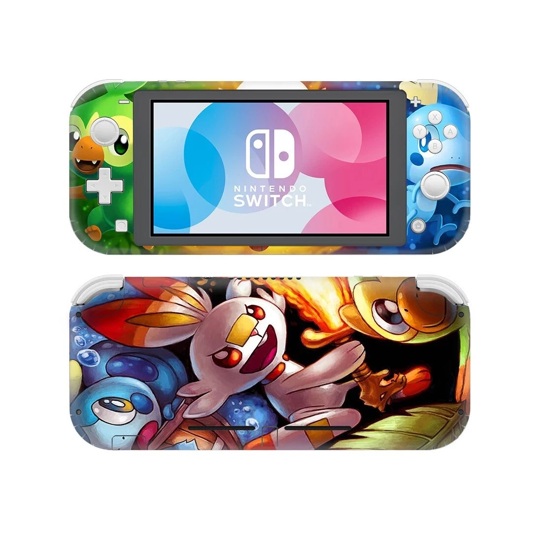 Nintendo Switch Lite Skins Decal Pokemon Sword And Shield Starters