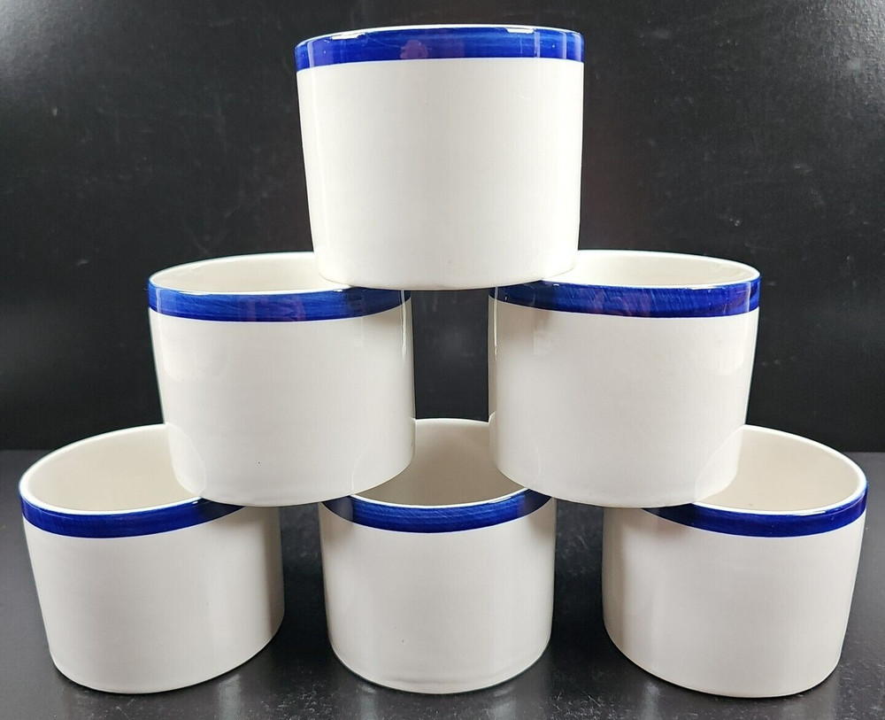 Farberware Bistro Blue Flat Cups Set - Thumbnail 3