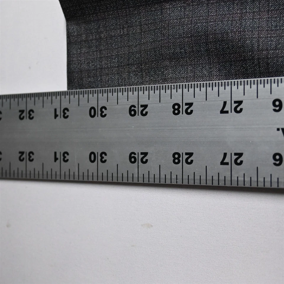 Jack Victor Riviera 38x32 Gray Check Koby 100% Wool Mens Dress Pants - Image 4 of 4