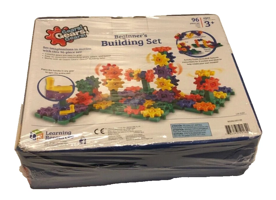 Learning Resources Gears Construction Beginner New Building Set 9162 Sealed - Image 2 of 2