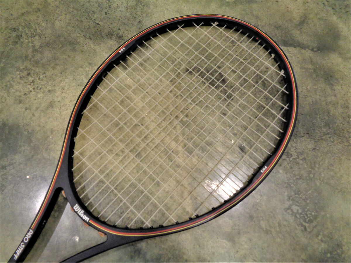 Vintage Wilson St. Vincent GWI Pro Staff Largehead Tennis Vintage Wilson St. Vincent GWI Pro Staff Largehead Tennis