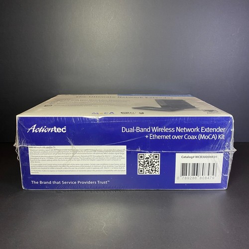 Actiontec Dual-Band Wireless Network Extender Ethernet over Coax MOCA Kit WCB300 - Picture 10 of 11