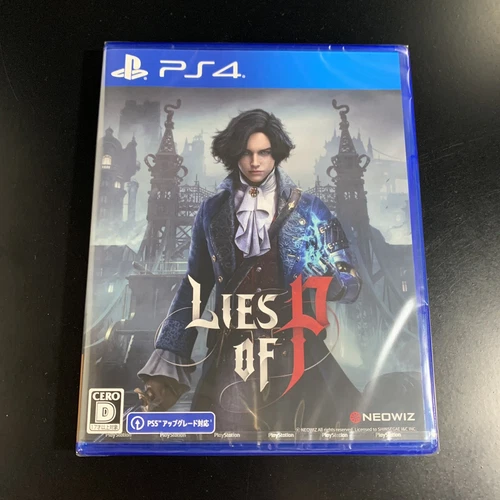 Unopened PS4 Lies of P Sony PlayStation 4 SHINSEGAE I&C Sealed Action Adventure