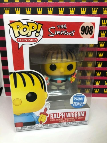 **IN HAND** FUNKO SHOP EXCLUSIVE Funko Pop! RALPH WIGGUM THE SIMPSONS #908