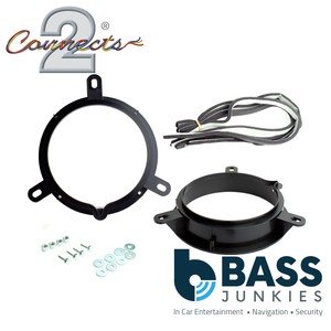 Volvo v50 2004-2012 6.5" 165mm Front/Heck Auto Lautsprecher Adapter Ringe ct25vl03