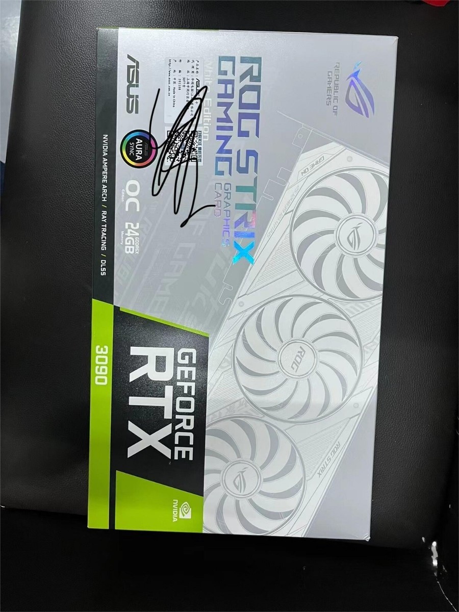 グラフィックボード・グラボ・ビデオカード ROG Geforce RTX 3090 White Edition ROG Strix GeForce RTX 3090 White OC Edition 24GB GDDR6X