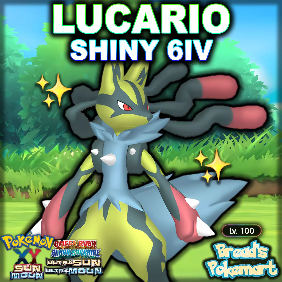 Colors Live - pokemon x and y mega evolved mega lucario shiny by pro artist  909